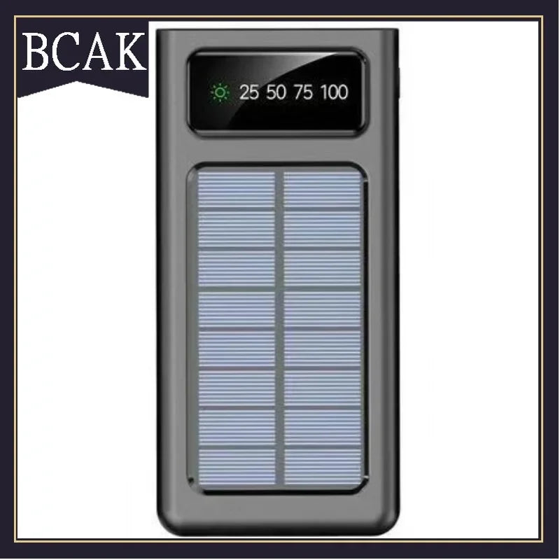 500000mAh Ultra-dünne Solar Powerbank mit Kabel