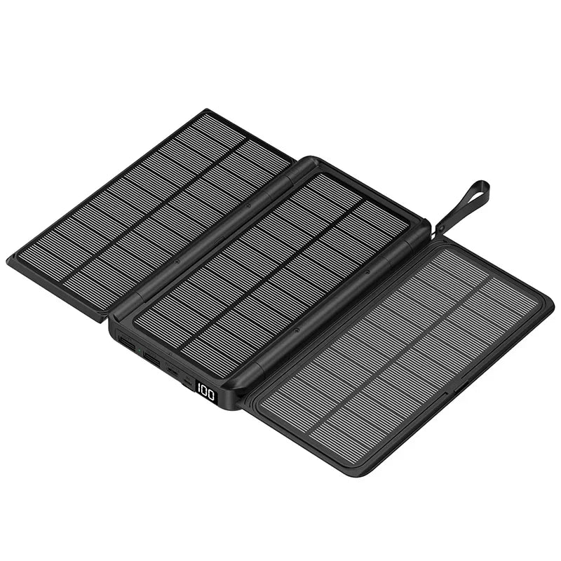Solar Powerbank 20000mAh mit Qi Wireless Funktion