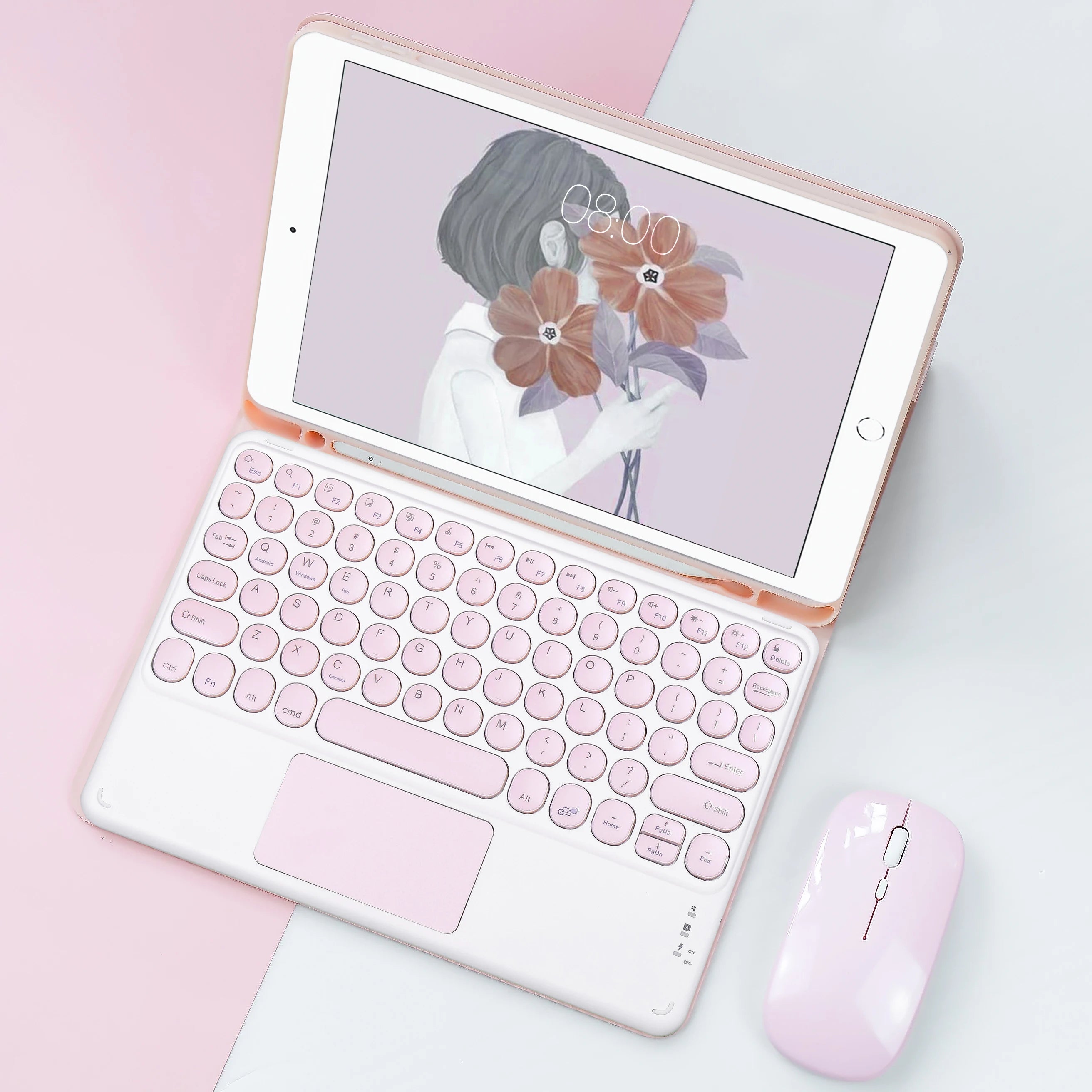 Kabellose Tastatur Maus Hülle iPad Pro Air