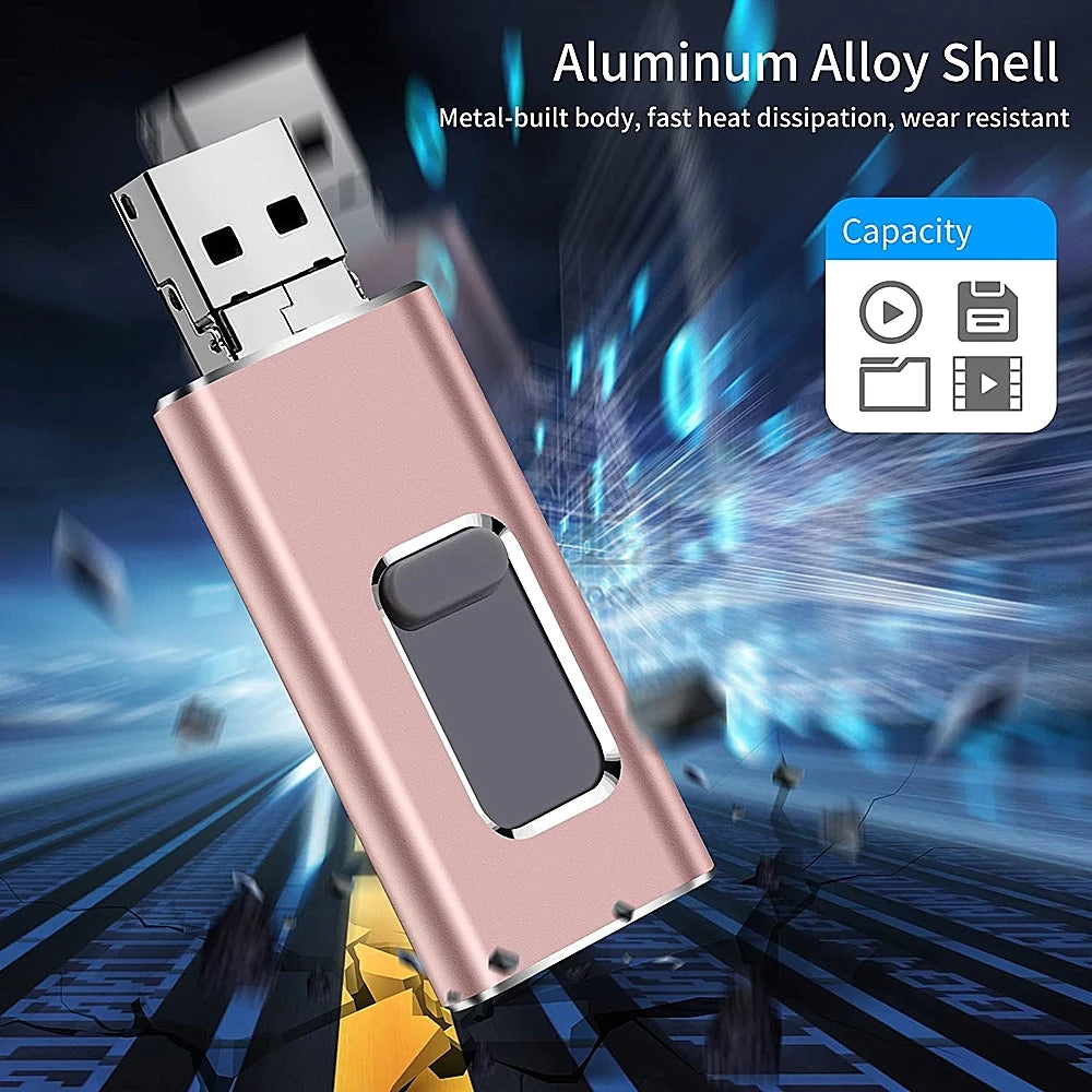 USB-Flash-Laufwerk 3in1 2TB MFi Speicherstick
