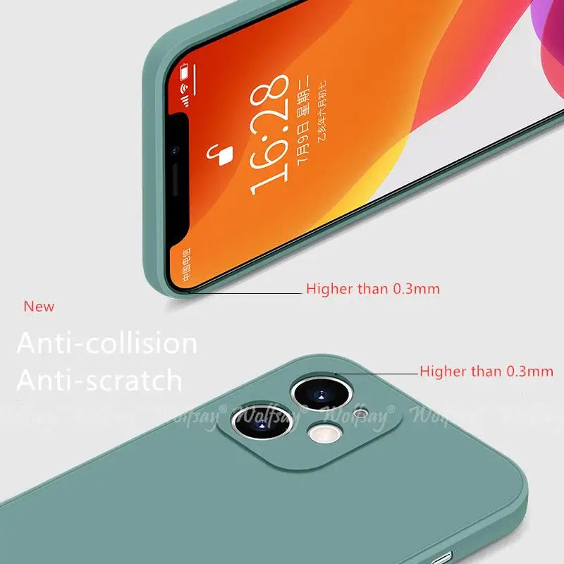 iPhone 16e Silikonhülle Flüssig Gummi