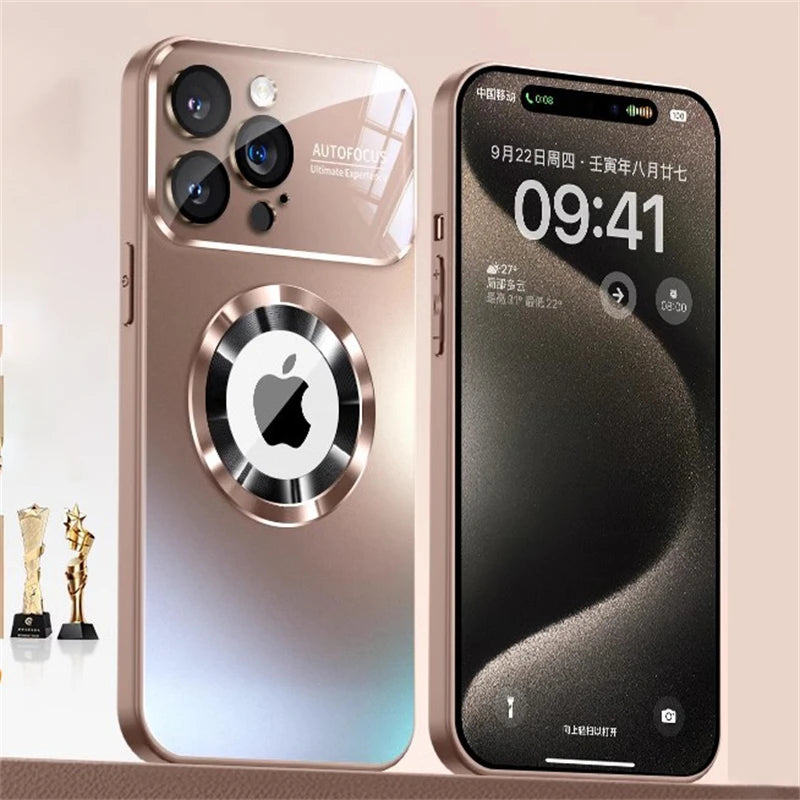 Luxury Matte Magnetic Case for iPhone 17