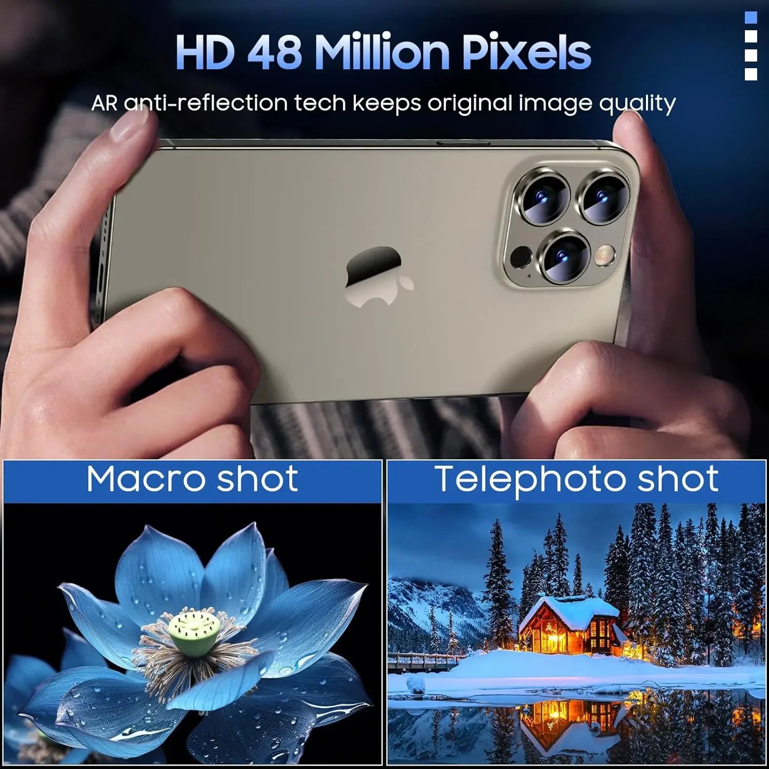 Titan Kamera-Schutz iPhone 15/14/13