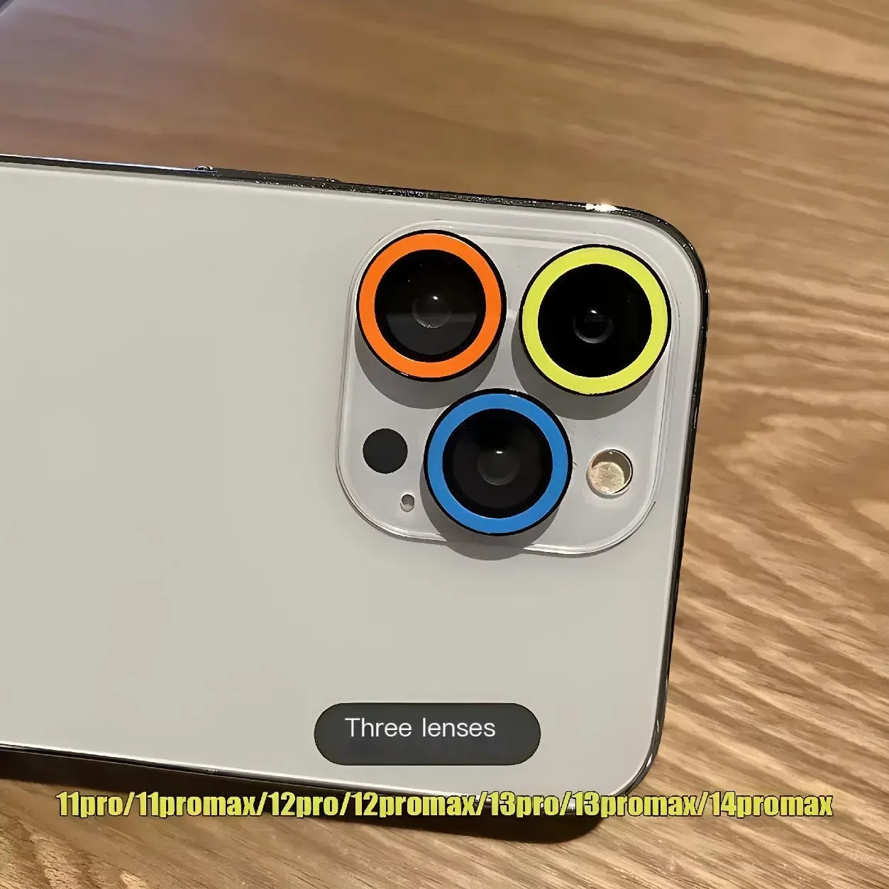 Leuchtender Kamera Schutz iPhone