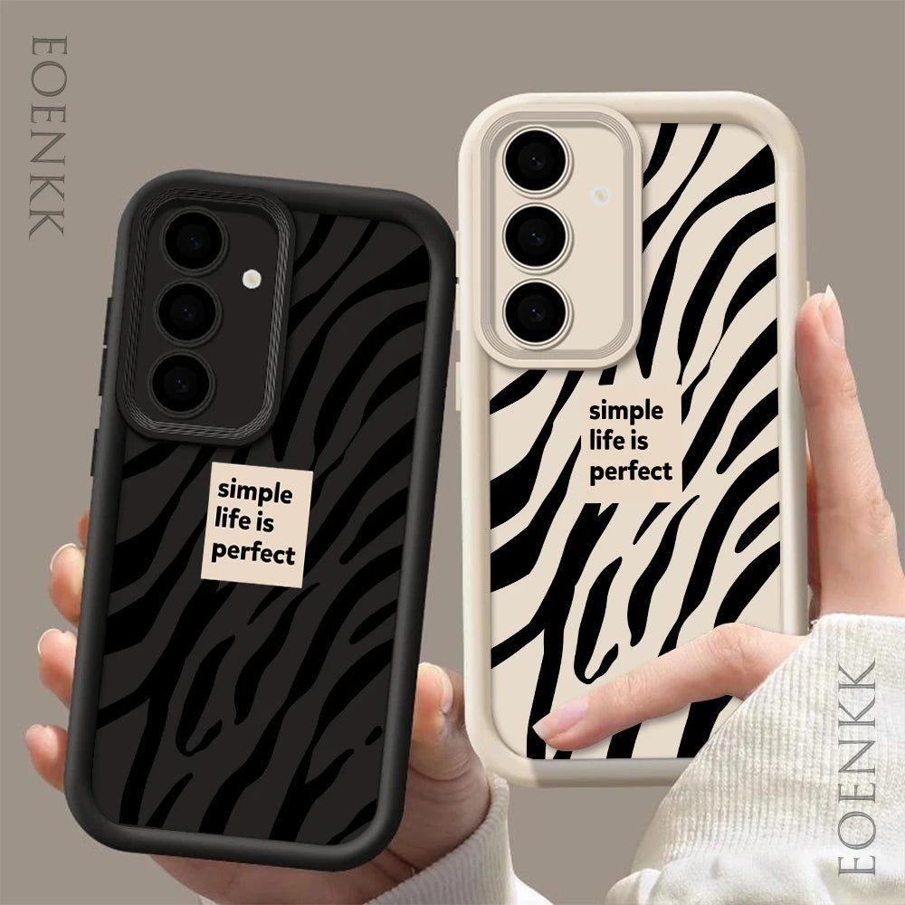 Zebra Silikonhülle für Galaxy S