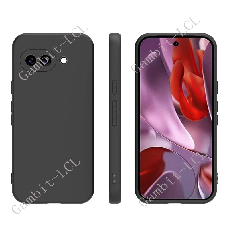 Stoßfeste Silikonhülle für Google Pixel 9