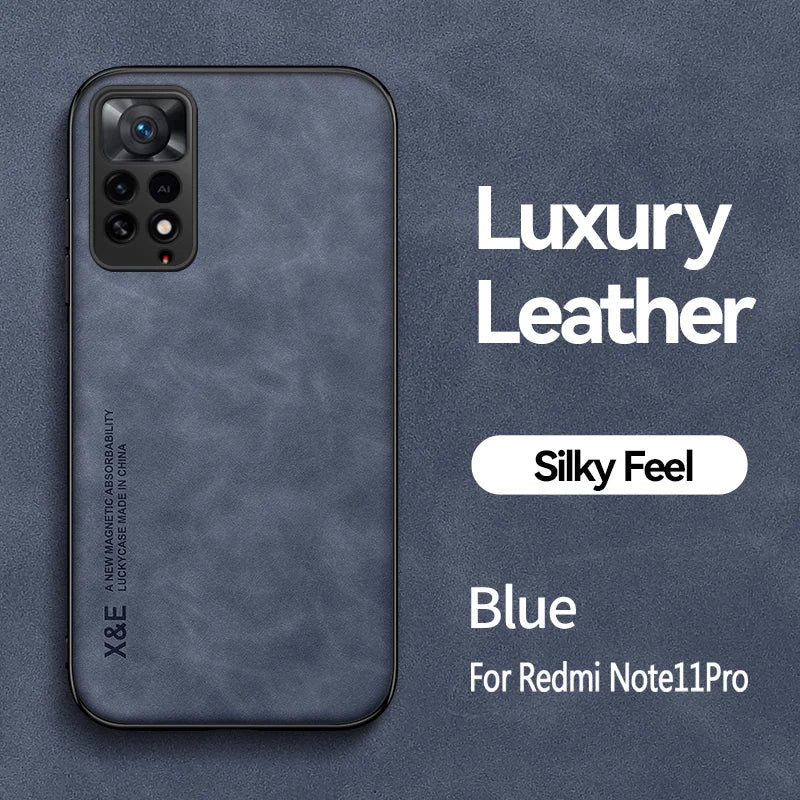 Magnetische Lederhülle für Xiaomi Redmi Serie