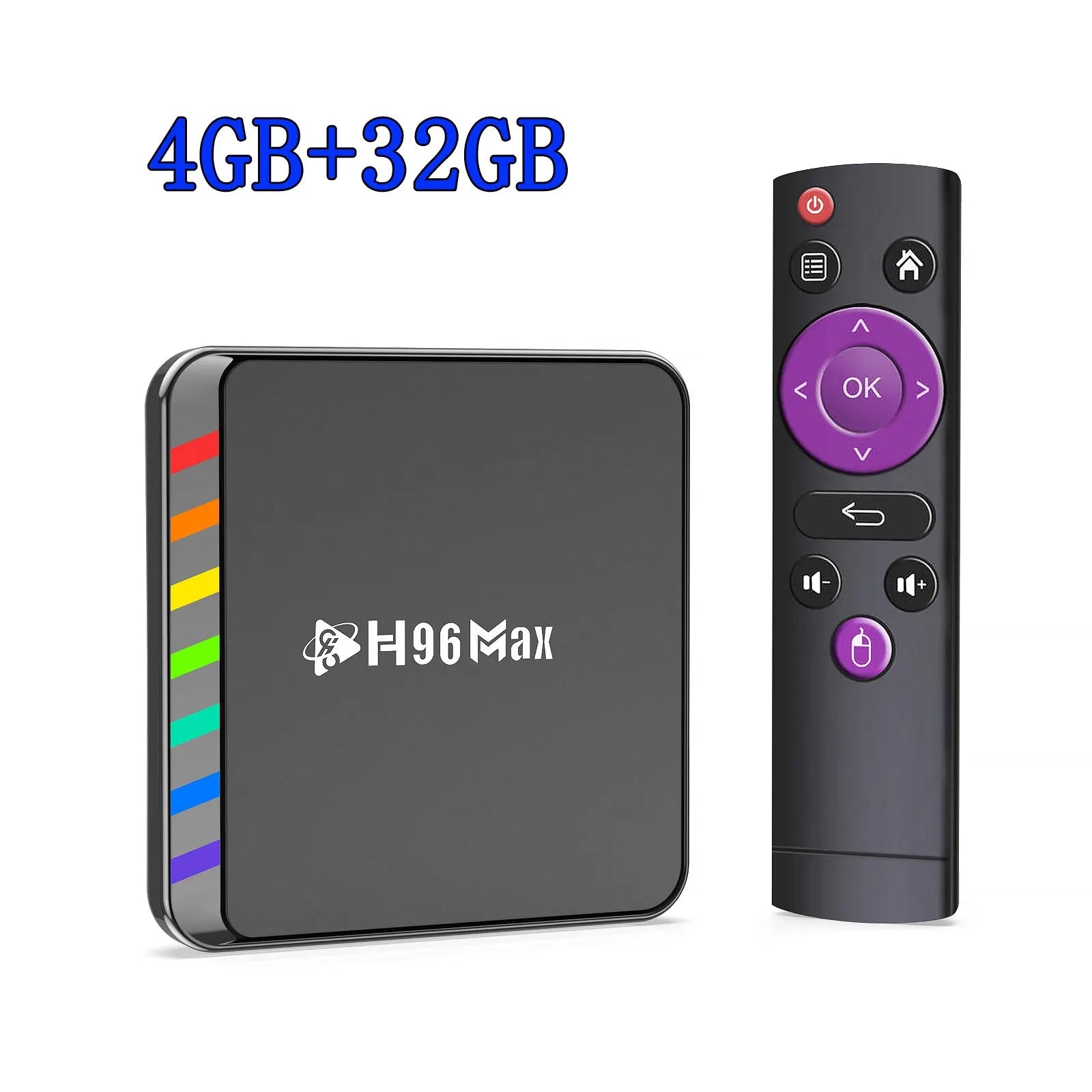 4K Smart TV Box Android 11 with WiFi6 & Quad Core