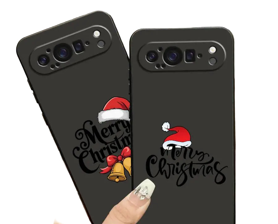 Black soft shell case for Google Pixel 8, 9 and 10