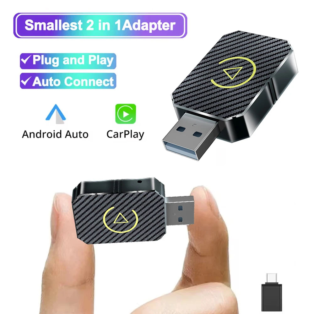 Mini Adapter verkabelt zu drahtlosem CarPlay