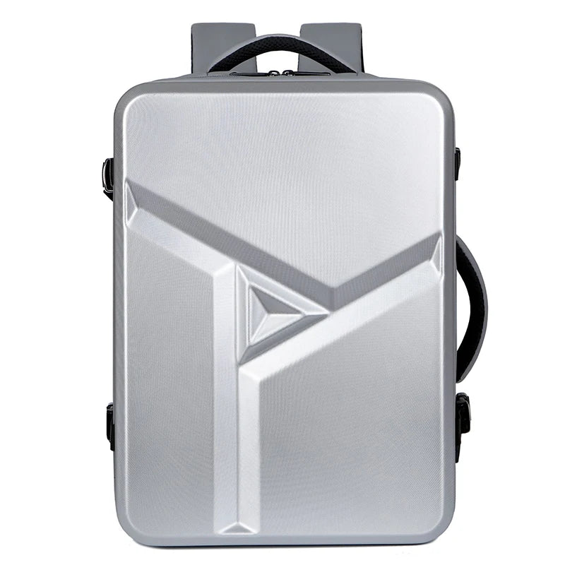 Herren 17" Laptop Rucksack Hartschale