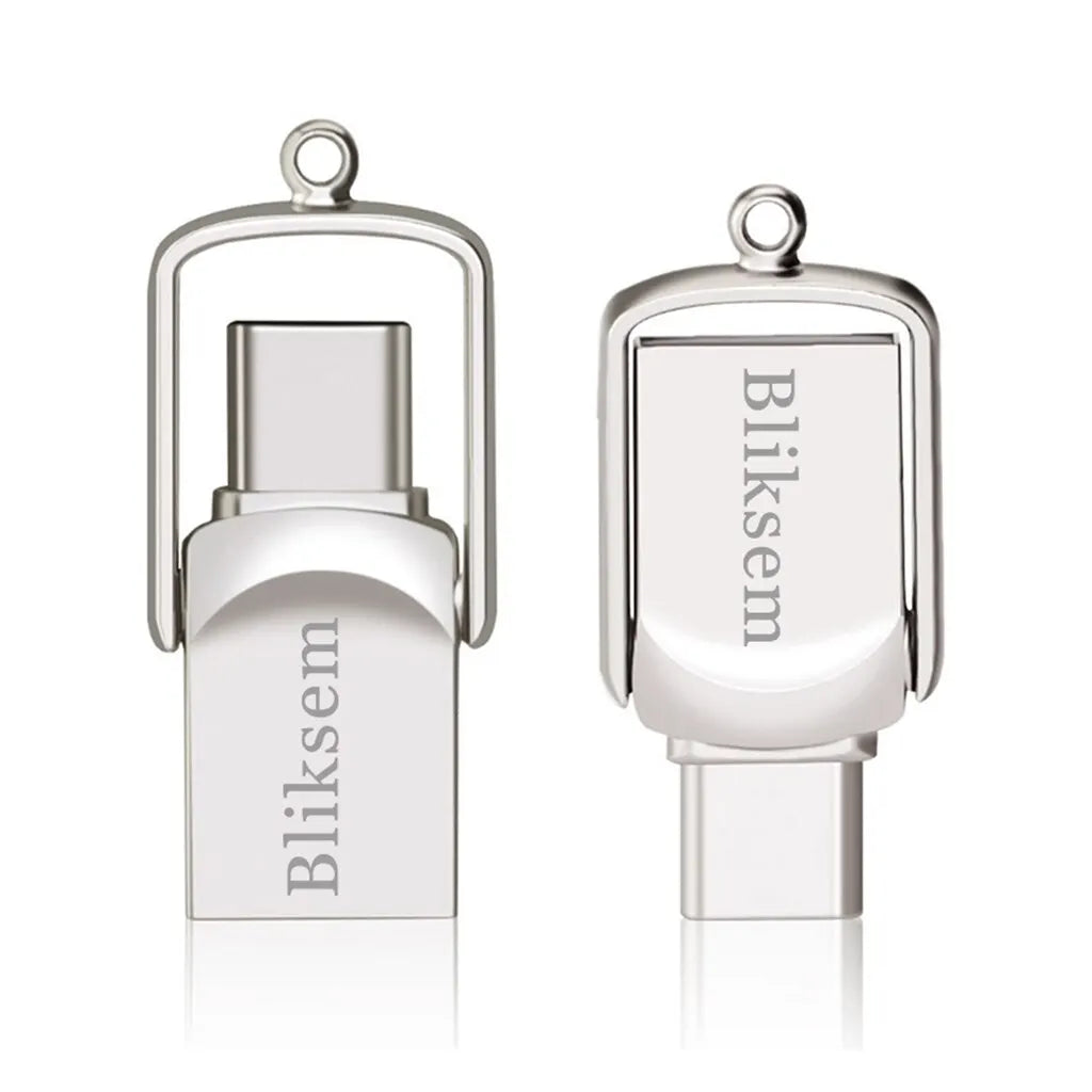 Bliksem 2-in-1 USB-Stick 128GB TYPE-C