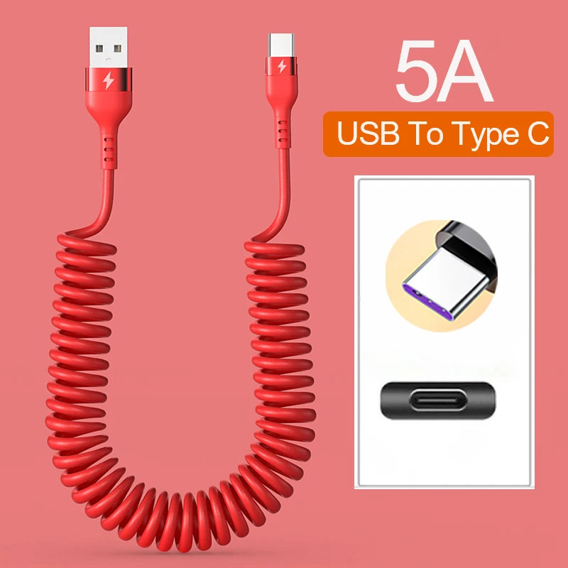Auto USB Typ-C auf Lightning Kabel
