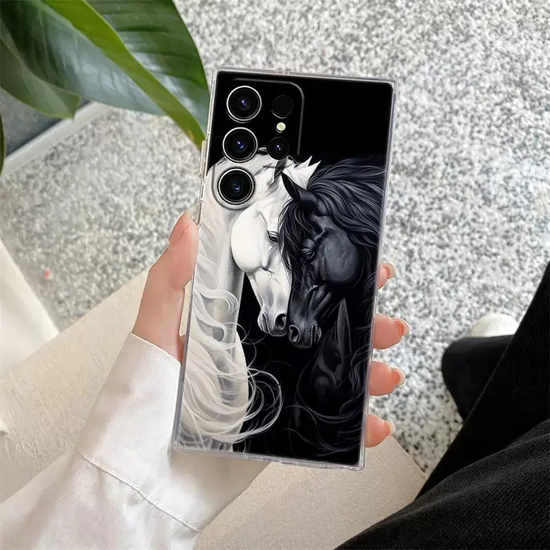 Galloping Horses Case for Samsung Galaxy S25 Ultra