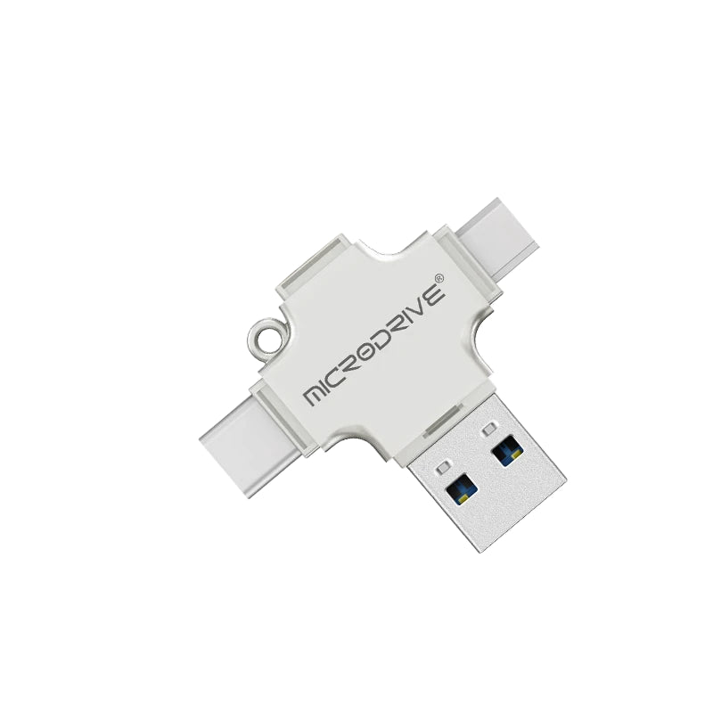 4-in-1 USB Stick & Kartenleser für iPhone & Android