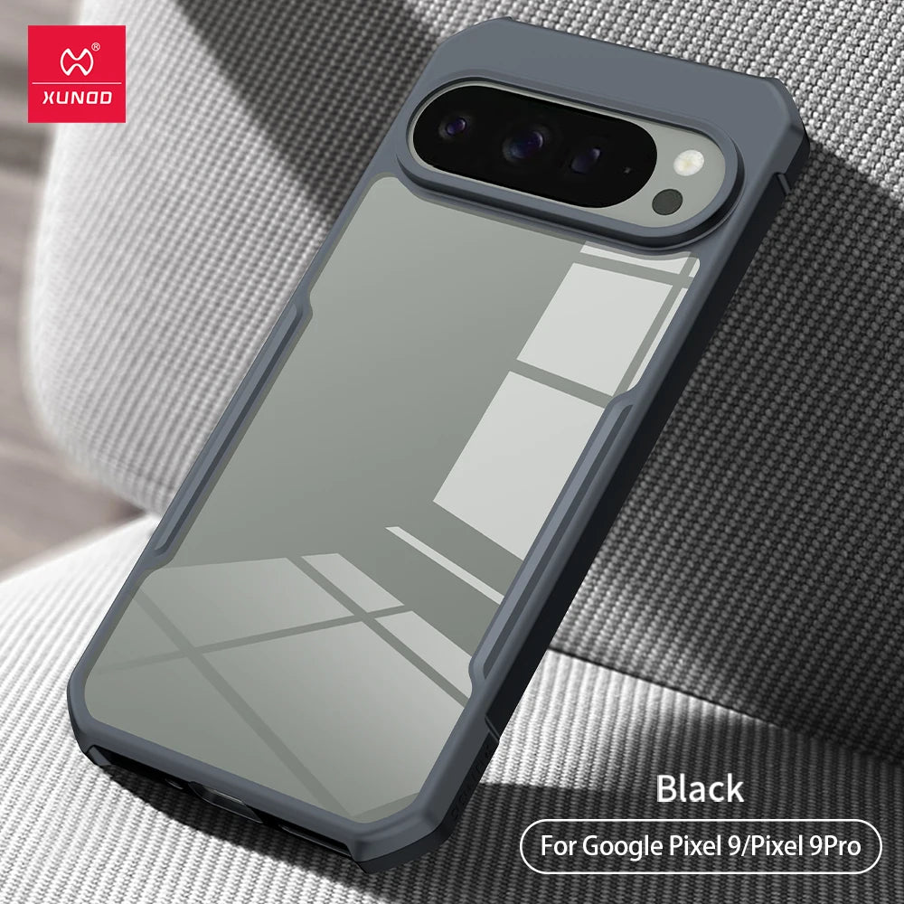Shockproof case for Google Pixel 9 Pro with lens protection