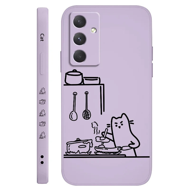 Süße Katzen Handyhülle für Samsung Galaxy Serie