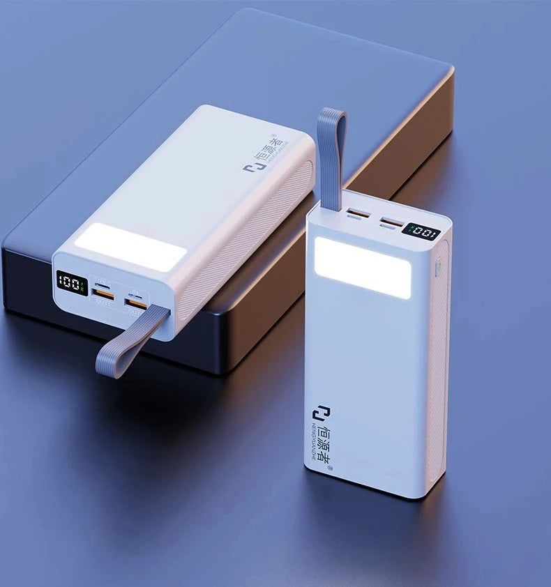 60000mAh Powerbank Schnellladung mit Licht Outdoor