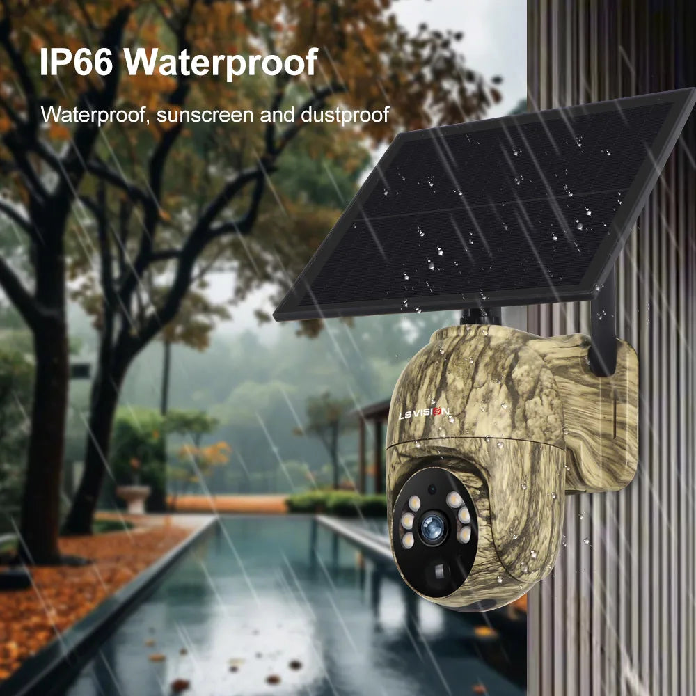 2K Solar Wildkamera mit WLAN/4G und Nachtsicht