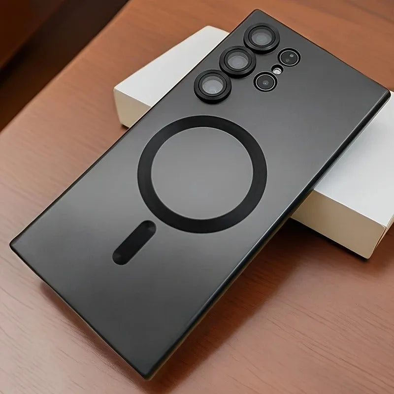 Magnetische Matte-Hülle für Galaxy S25/S24