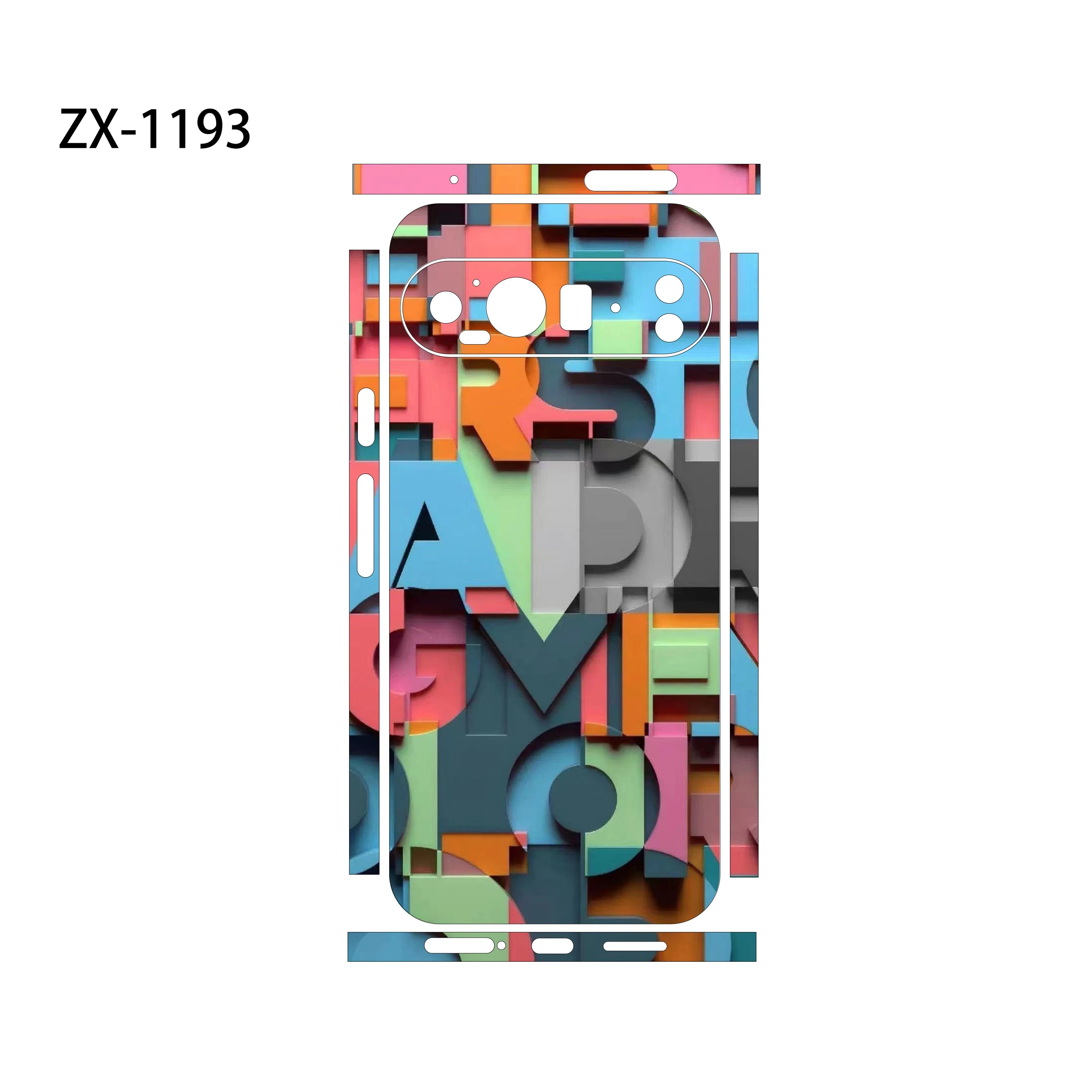 3M Bunte Rückseitenfolie für Pixel 9–6 Pro