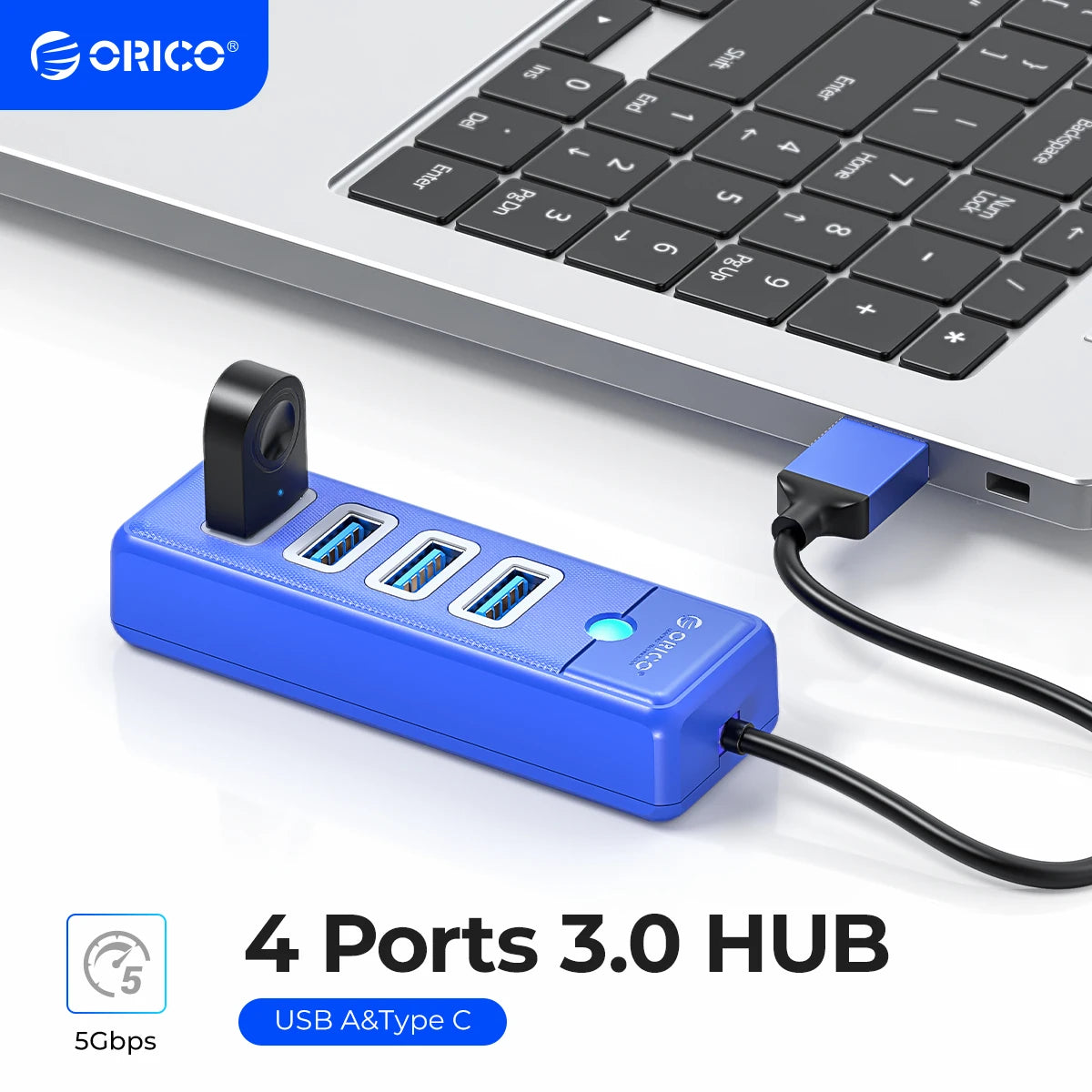 ORICO USB 3.0 HUB 4 Ports Mini OTG Adapter