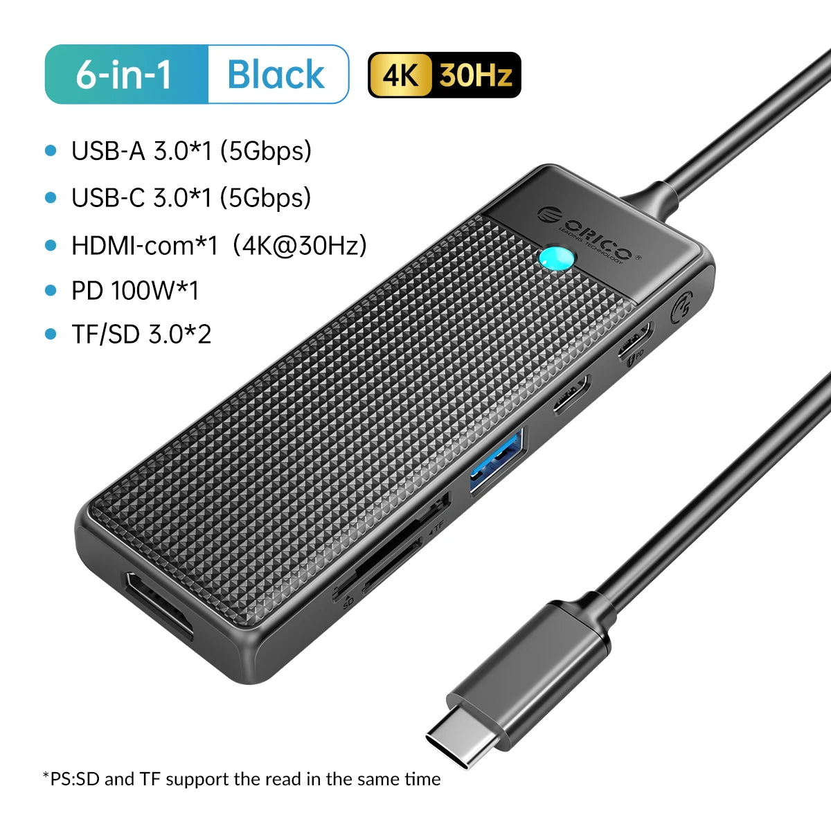 USB-C Docking Station 4K 100W