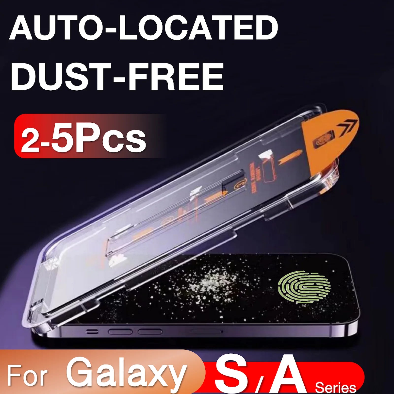 2-5 Stück Panzerglas für Samsung Galaxy Serie