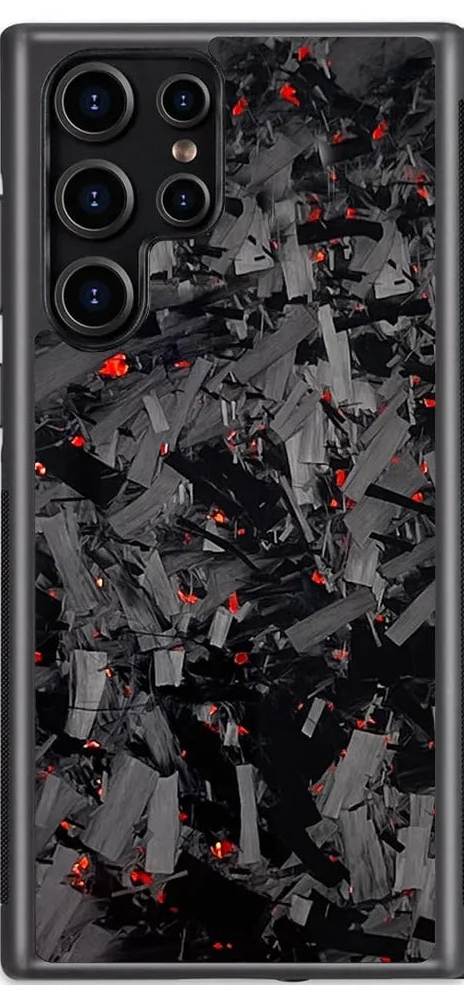 Magnetic Carbon Fiber Case for Samsung S25