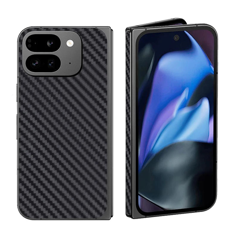 3D Kohlefaser Aufkleber für Pixel 9 Pro Fold
