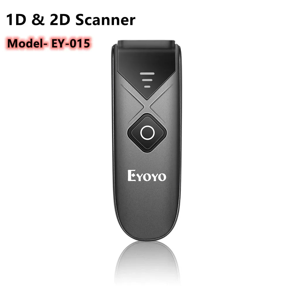 Kabelloser 1D 2D Barcode Scanner Bluetooth USB