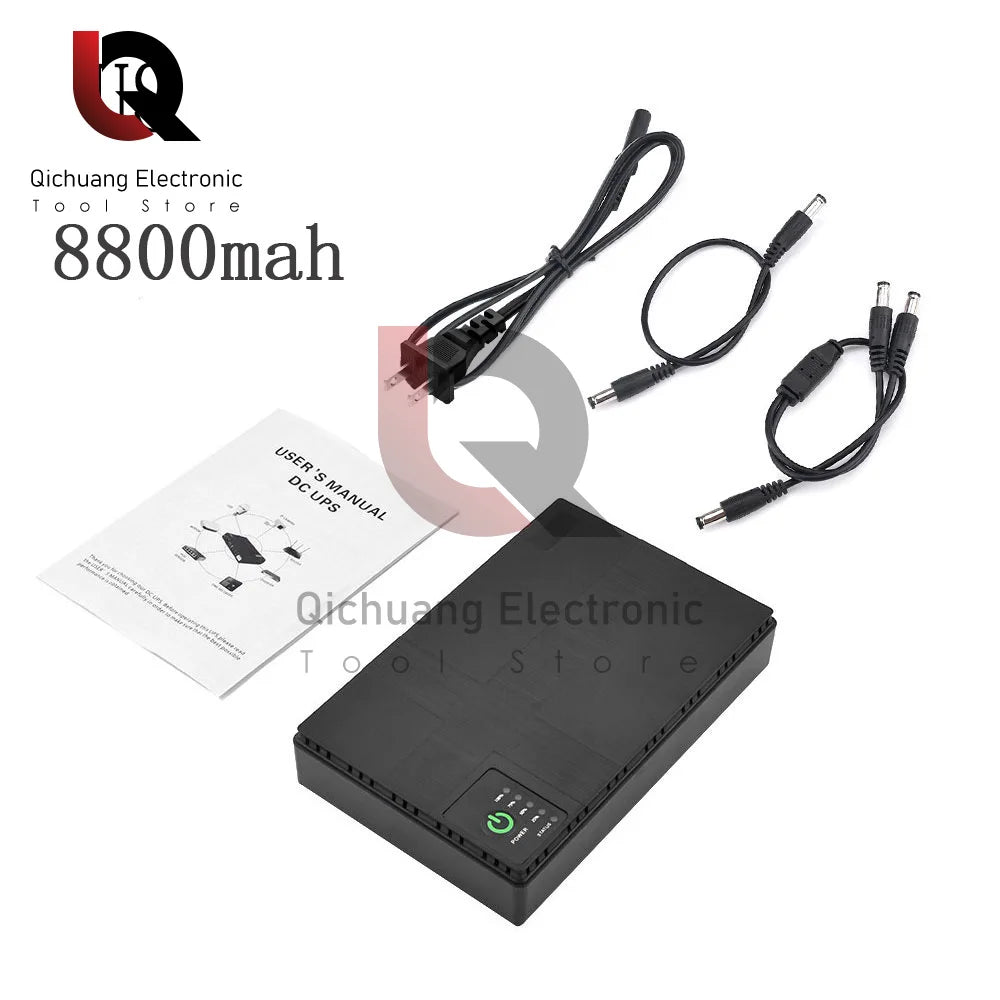 Power Bank 8800/10400mAh UPS 5‑24V Notstrom