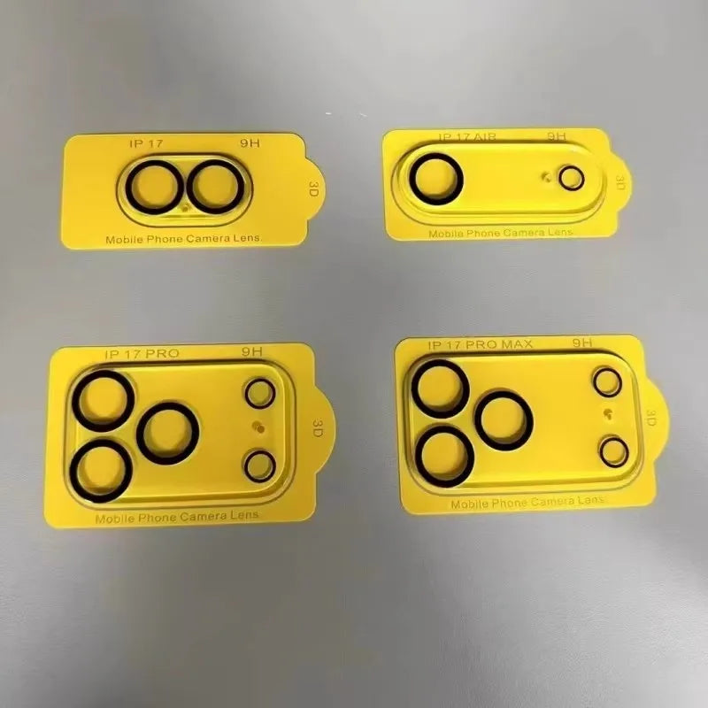 Camera Tempered Glass Protection Set for iPhone 17 Pro Max