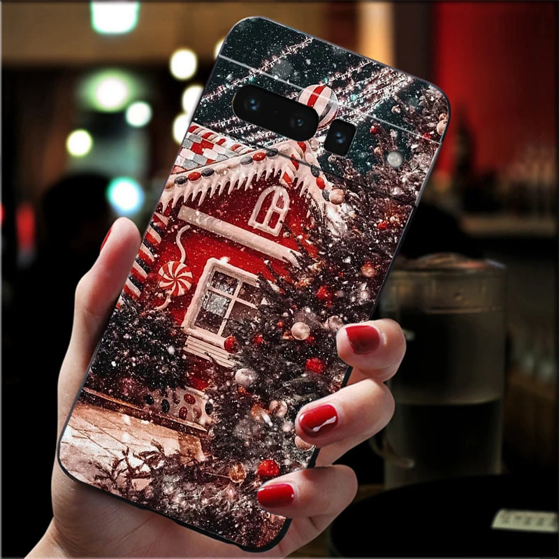 Weihnachts TPU Hülle für Google Pixel 8, 9 & 10