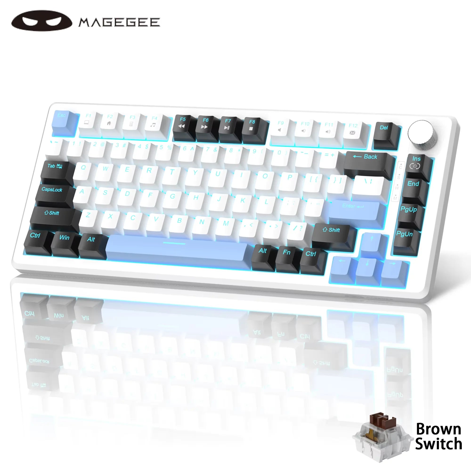 MageGee 75% Mechanische Gaming Tastatur