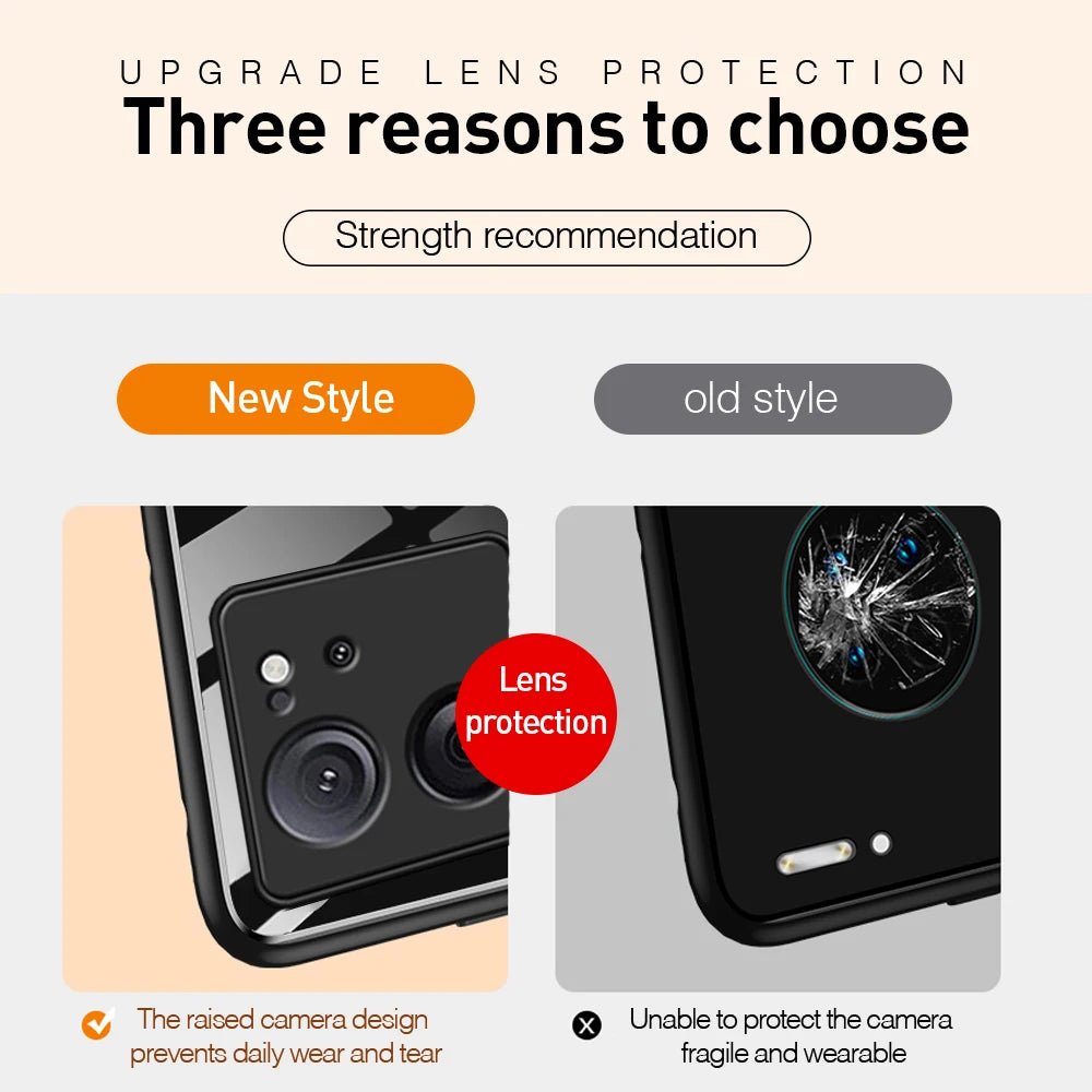 Plexiglas Lederhülle für Xiaomi 13T Pro