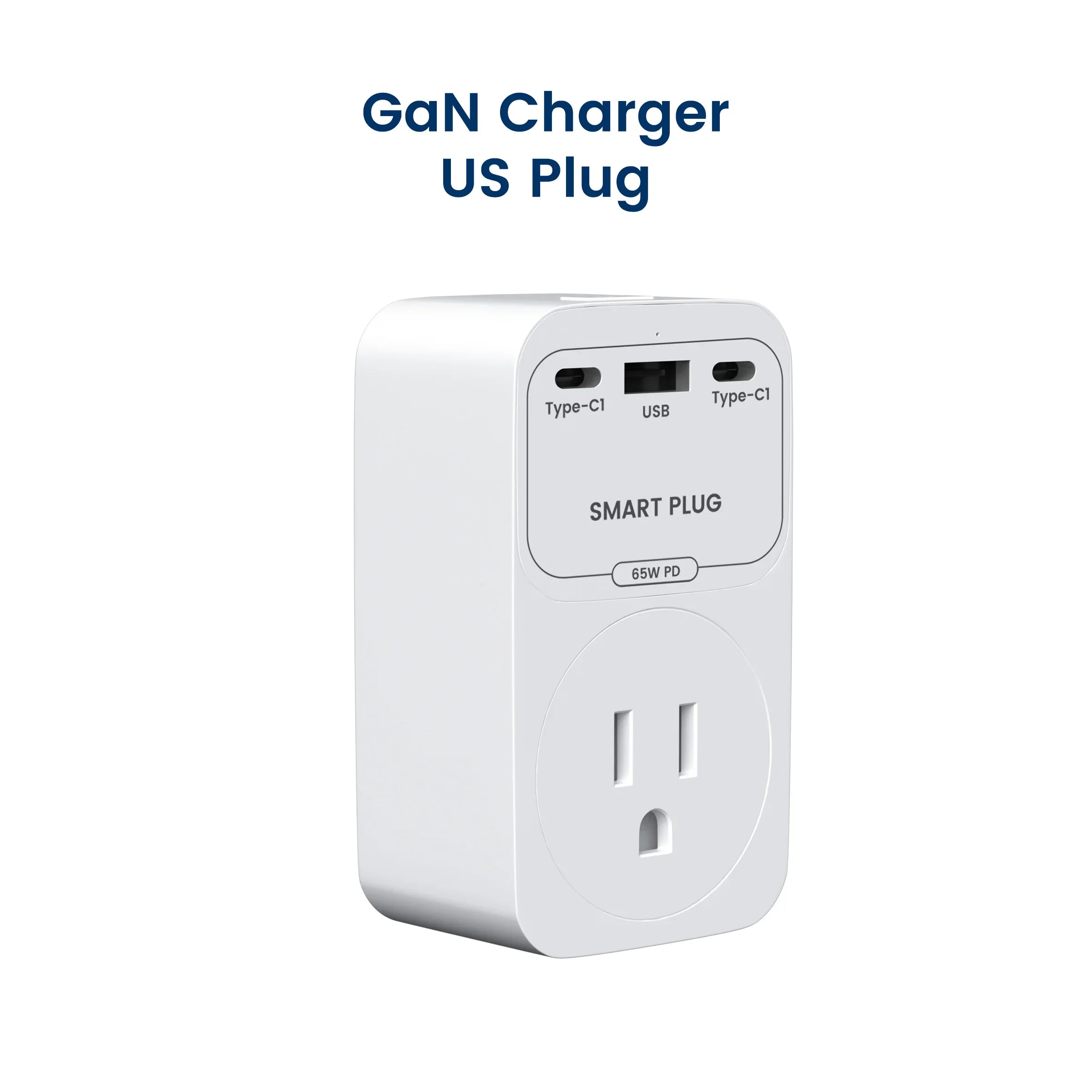 WLAN Smart Plug 65W GaN Schnellladegerät
