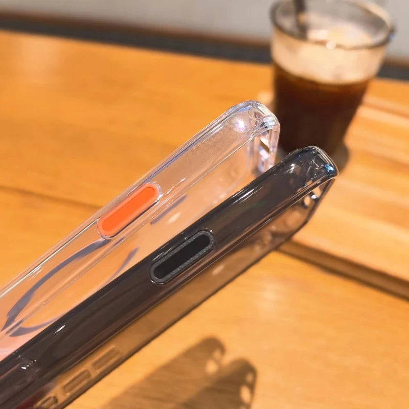 Matte Magnet-Hülle für iPhone 17 mit Kamerataste