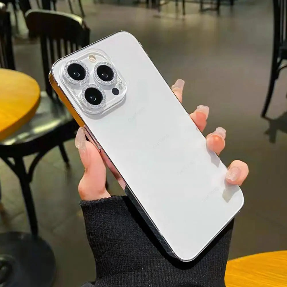 Bling Diamant Kamera Schutz iPhone