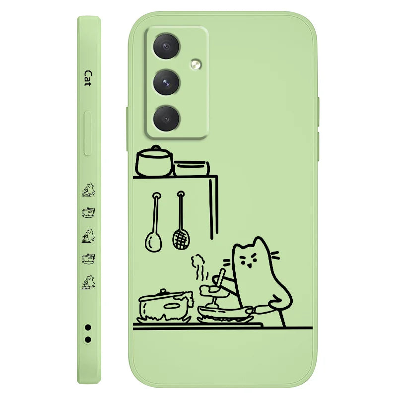 Süße Katzen Handyhülle für Samsung Galaxy Serie