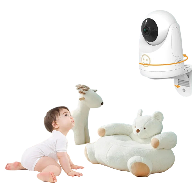 5 Zoll Kabelloses Babyphone mit Nachtblick und Audio