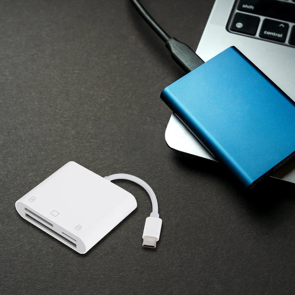 3-in-1 Typ C Kartenadapter für SD CF TF