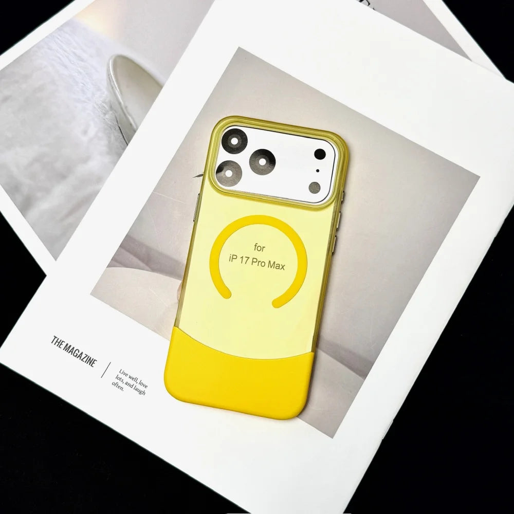 Matte Magnet-Hülle für iPhone 17