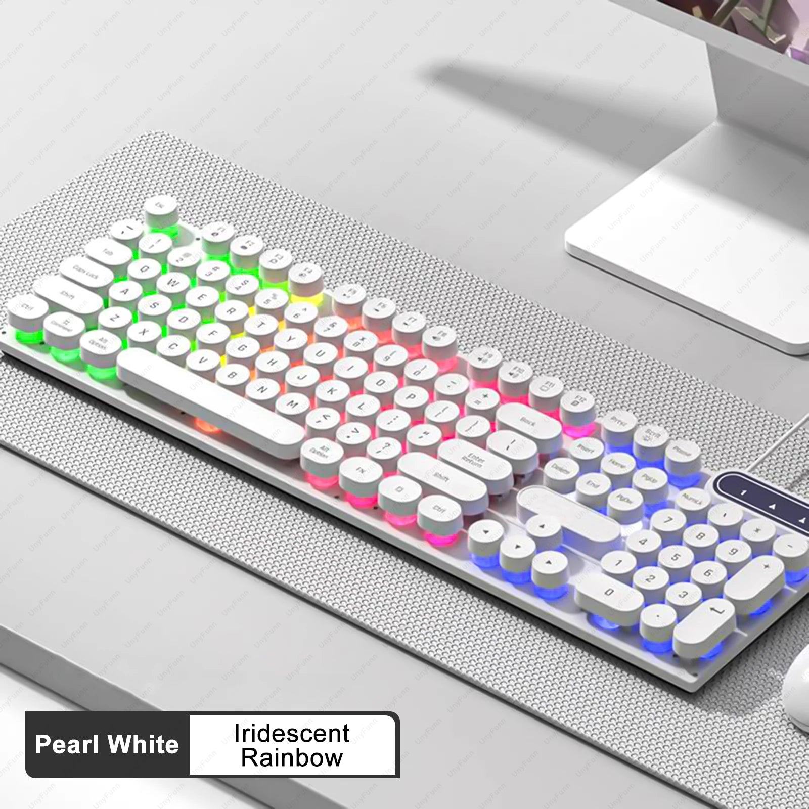 104-Tasten Gaming Tastatur RGB