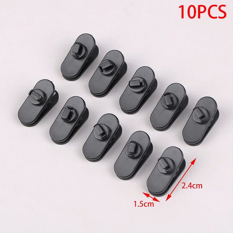 Kopfhörer Kabelclips 10er Set für MP3 & Handy