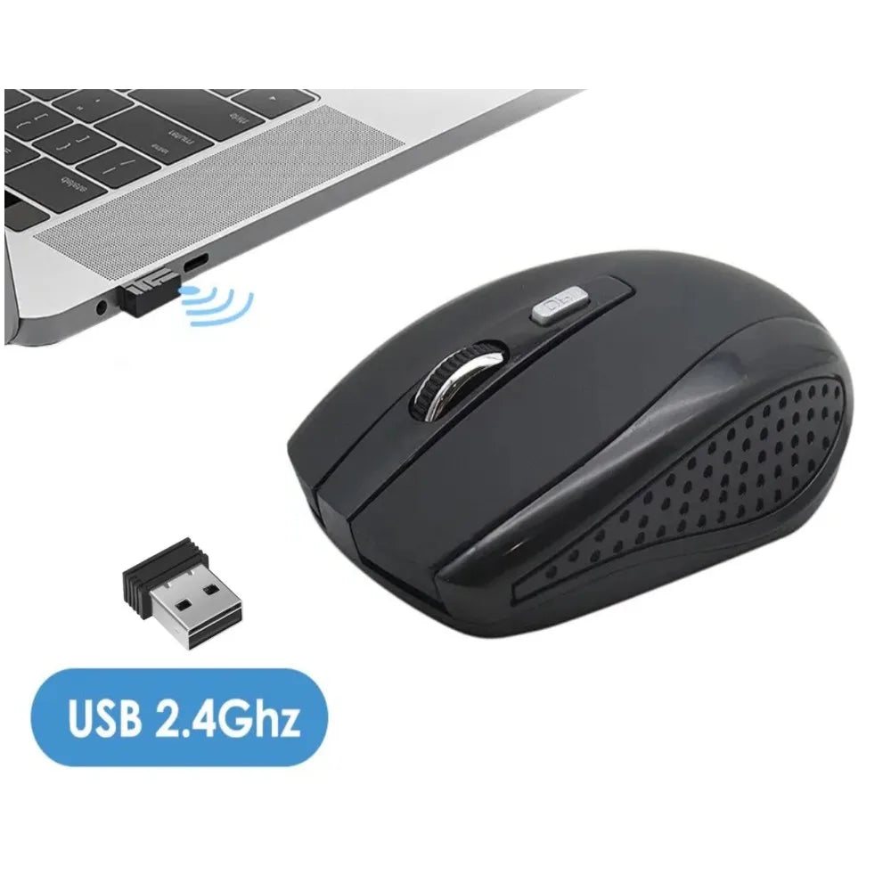 Kabellose USB-Gaming-Maus 6 Tasten Verstellbar Für PC