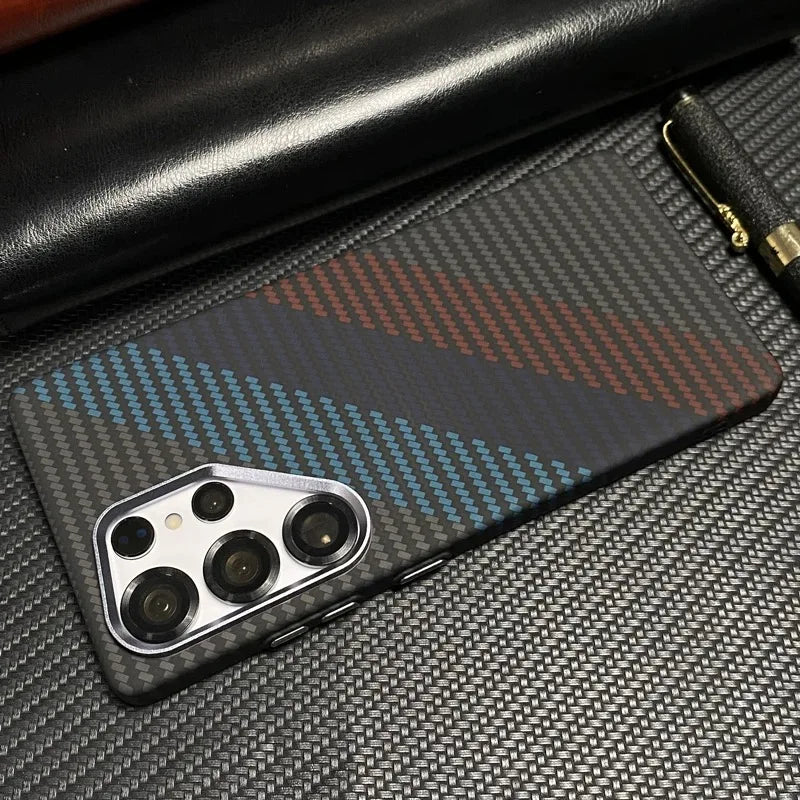 Luxus Carbon Magsafe Hülle Samsung