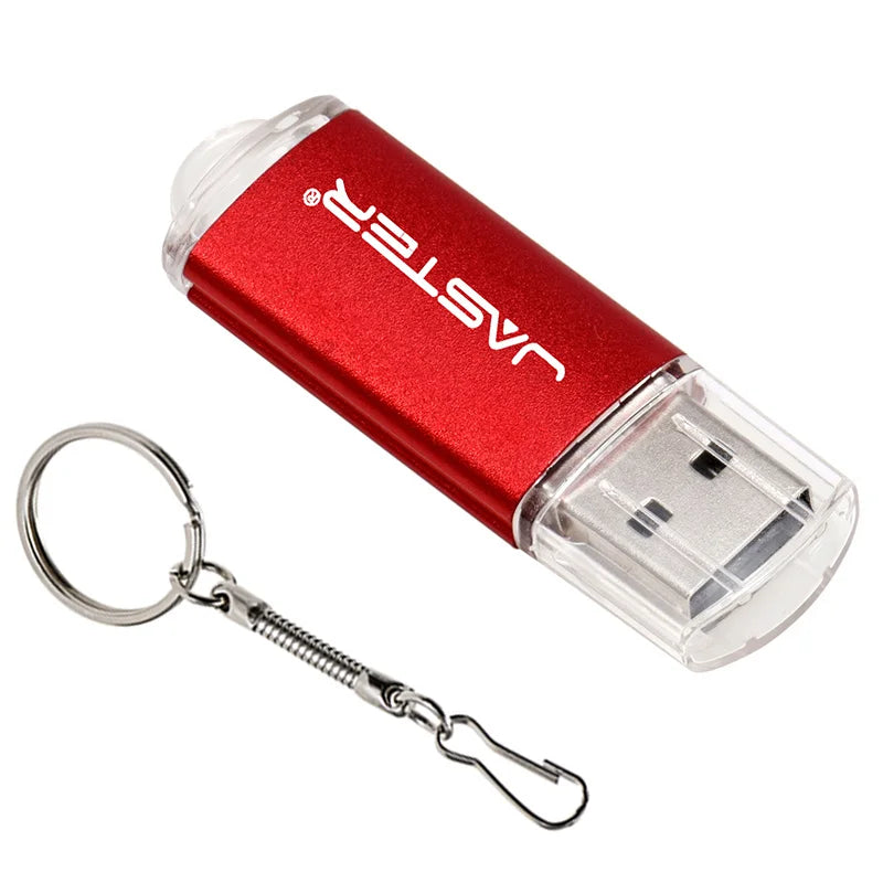 JASTER USB 2.0 Flash-Laufwerk 128M-128GB mit Anhänger
