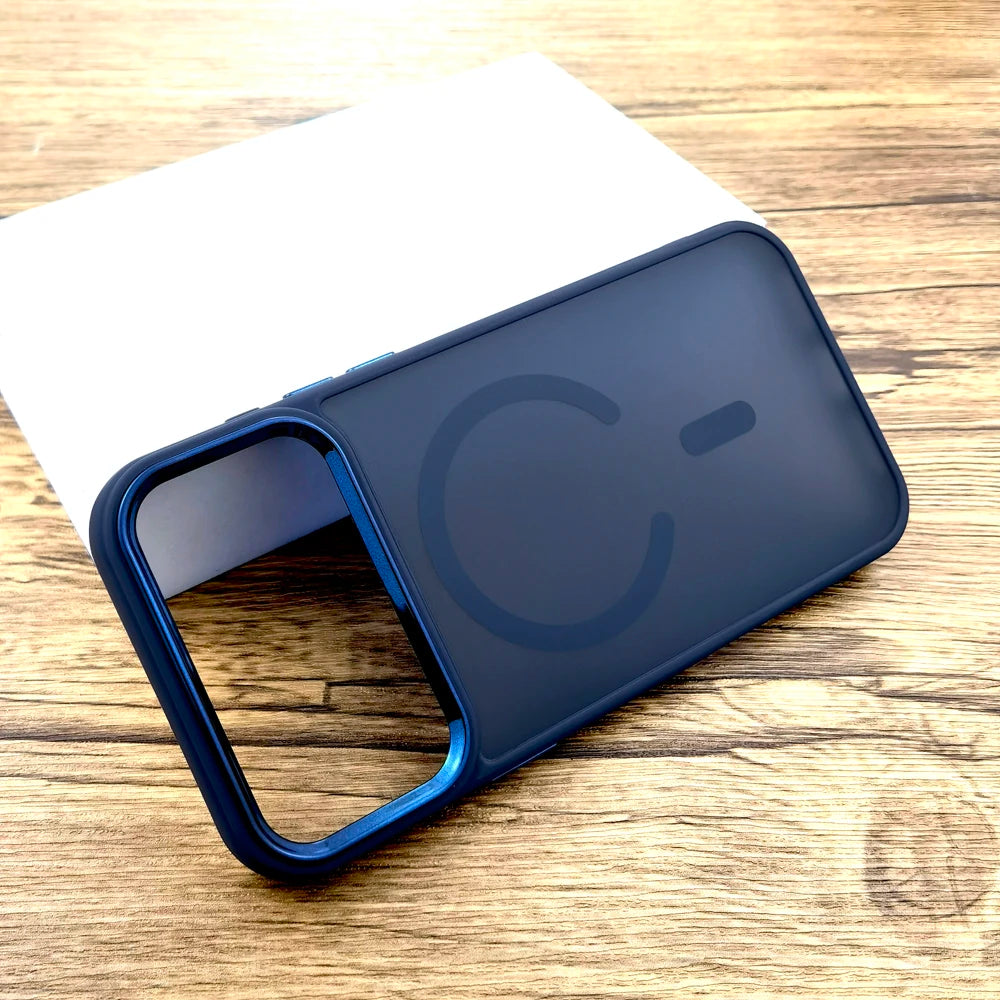 Matte durchsichtige Luxus-Hülle für iPhone 17 Pro