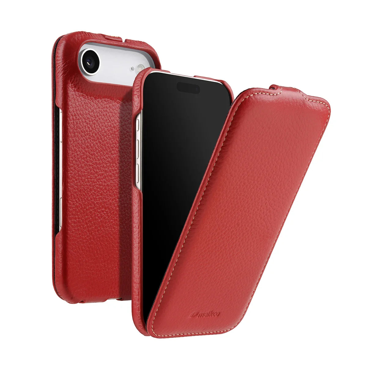 Echtleder Flip Case für iPhone 17 Pro Max